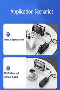 3.0 Usb Çoğaltıcı, 1.2 Metre Kablo Uzunluk Usb Çoklayıcı Hub 2 Tb Destekli ürün fotoğrafı