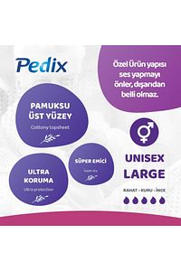 Mesane Pedi Unısex Büyük Boy Large (L) 30 Adet ürün fotoğrafı