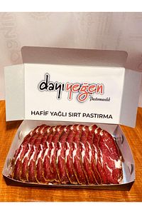 Dayı Yeğen Hafif Yağlı Sırt Pastırma 500 gr Doğal- Kayseri ürün fotoğrafı