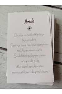 Teşekkür Kart ürün fotoğrafı