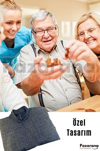 Alzheimer Demans Tulumu Hasta Bakım Kıyafeti Hasta Tulumu Hasta Bakım Sağlık Tulumu ürün fotoğrafı
