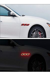 Araç Kaput Sticker Oto Reflektör Yapıştırıcı Oto Aksesuar ürün fotoğrafı