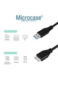 Usb 3.0 Harici Hdd Hard Disk Kablosu 60 Cm Siyah Al2825 ürün fotoğrafı