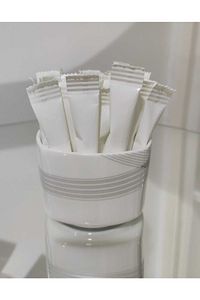 Şeker Stick Beyaz Baskısız 1000'li X 3 Gr. ürün fotoğrafı