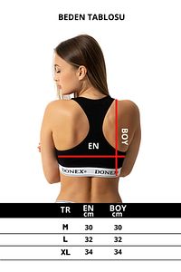 Sporcu Askı Kadın Pedli Bralet Sütyen 3364 ürün fotoğrafı