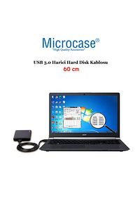 Usb 3.0 Harici Hdd Hard Disk Kablosu 60 Cm Siyah Al2825 ürün fotoğrafı