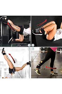 Ayak Bilek Kayışı Fitness Ağırlık Çekiş Aparatı 1 Adet ürün fotoğrafı