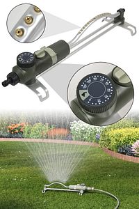 Salınımlı Fıskiye Zaman Ayarlı 188m2 Sulama Alanı Pirinç Uçlu 17 Delik Ae036 ürün fotoğrafı