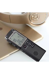 Profesyonel 16 Gb Dijital Ses Kaydedici - Ses Kayıt Cihazı - Mp3 Çalar ürün fotoğrafı