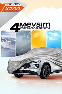 Sedan Araçlar Ile Uyumlu X200 Araba Brandası Miflonlu Branda Oto Çadır Örtü ürün fotoğrafı