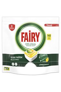 Hepsi Bir Arada Bulaşık Makinesi Deterjanı Kapsülü/tableti 140 Yıkama Limon Kokulu ürün fotoğrafı