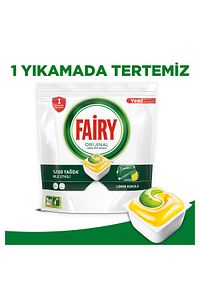 Hepsi Bir Arada Bulaşık Makinesi Deterjanı Kapsülü/tableti 140 Yıkama Limon Kokulu ürün fotoğrafı