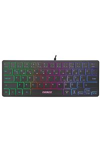 Minico Usb Rainbow Aydınlatmalı Q Kablolu Klavye Slim Kb-73m ürün fotoğrafı