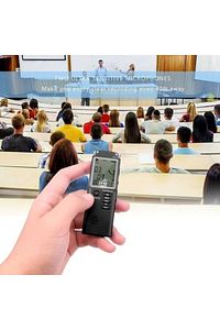 Profesyonel 16 Gb Dijital Ses Kaydedici - Ses Kayıt Cihazı - Mp3 Çalar ürün fotoğrafı