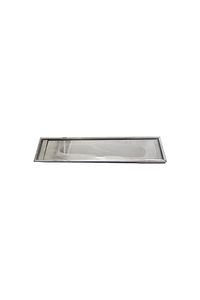 Paslanmaz Krom Metal Plakalık 52.7cm X 11.5cm 2 Adet Plaka Sacı ürün fotoğrafı