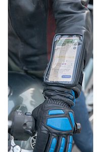 Motosiklet Kola Takılan Çantalı Telefon Tutucu 6.7 İnç Kadar ürün fotoğrafı