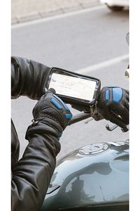 Motosiklet Kola Takılan Çantalı Telefon Tutucu 6.7 İnç Kadar ürün fotoğrafı