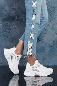 Kadın Beyaz Pudra Sneaker ürün fotoğrafı