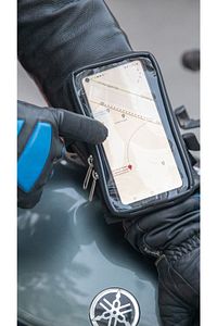 Motosiklet Kola Takılan Çantalı Telefon Tutucu 6.7 İnç Kadar ürün fotoğrafı