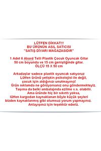Müzik Arkadaşım 6 Telli Oyuncak Çocuk Gitarı Ispanyol Gitar Sdfirozen ürün fotoğrafı