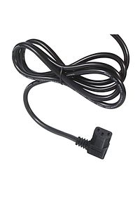 1.8 Metre L Uçlu Power Güç Kablosu C13 Iec Enerji Kablosu 1.8m 90 Derece Sol Açılı Elektrik Kablosu ürün fotoğrafı