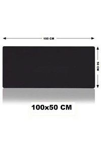 3xl 100*50 Cm Oyuncu Gamepad Siyah ürün fotoğrafı