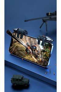 4 Lü Manyetik Tetik 0,3 Mm Pubg Oyuncu Parmak Eldiveni ürün fotoğrafı