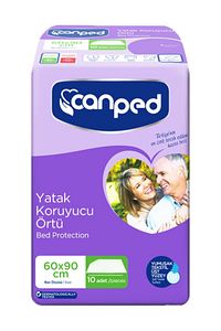 Yatak Koruyucu Örtü Ekstra Örtü 60cm x 90cm 10'lu ürün fotoğrafı