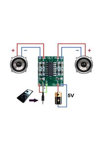 3 Adet Pam8403 2x3w Stereo Ses Amfilikatörü 5v Mini Amfi Ses Yükseltici ürün fotoğrafı