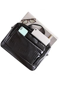 Unisex 15,6-16.1-16.9 Inç Business Serisi 4 Bölmeli Laptop Evrak Çantası ürün fotoğrafı