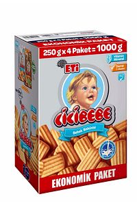 Cicibebe Bebek Bisküvisi 1000 g x 2 Adet ürün fotoğrafı