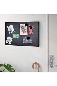 Mıknatıslı Pano Siyah, 50x32 Cm, Dekoratif, Metal Magnet Panosu ürün fotoğrafı