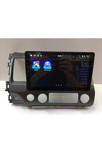 Honda Civic Fd6 Multimedya Teyp 10" Android 11 2gb Ram 32 Gb Hafıza Kamera Hediye ürün fotoğrafı