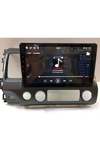 Honda Civic Fd6 Multimedya Teyp 10" Android 11 2gb Ram 32 Gb Hafıza Kamera Hediye ürün fotoğrafı