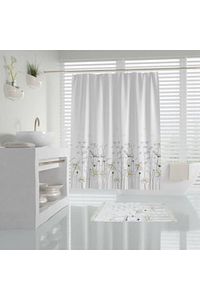 Duş Perdesi 8441 Model Çift Kanat 2x 110x200cm ürün fotoğrafı