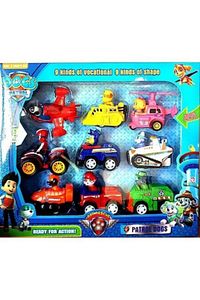 Paw Patrol 9 Araçlı 9 Figürlü Paw Patrol Seti Paw Patrol 9 Araçlı 9 Figürlü Paw Patrol Seti ürün fotoğrafı