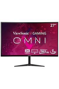 27 Vx2718-2kpc-mhd Qhd 2560x1440 1ms 165hz 2xhdmı Dp 1500r Curved Freesync Gamıng Monitör ürün fotoğrafı