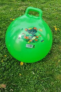 Zıp Zıp Kanguru Zıplama Plates Topu Çocuk Plates Topu 100 Cm Çap 40 Cm Yüksek Karışık Renk Gönderilr ürün fotoğrafı