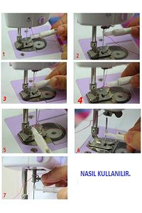 Singer Beko Dikiş Makinesi Ve El Iğnesine Kolay Iplik Geçirme,makine Iğnesini Kolay Takma Aparatı ürün fotoğrafı