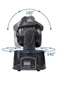 Wash-107 Dönerli Moving Head Robot Sahne Işık ürün fotoğrafı