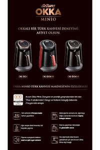 OK004-K Okka Minio Türk Kahvesi Makinesi Krom 4 Fincan Kapasiteli ürün fotoğrafı
