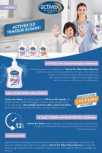 Antibakteriyel Sıvı Sabun Hassas 1,5+1,5+700ml ürün fotoğrafı