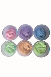 Ele Yapışmayan Slime Slaym Oyun Hamuru 3 Renk Pofuduk Slime ürün fotoğrafı
