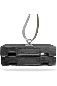 Süper Güçlü Halkalı Büyük Neodyum Pot Mıknatıs, 60 Mm Çap, Magnet Fishing, Kurtarma Mıknatısı ürün fotoğrafı