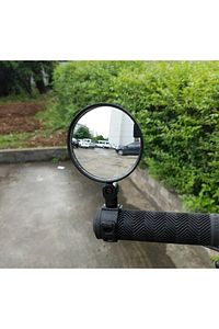 Bisiklet Aynası Scooter Aynası Geniş Açılı Bisiklet Scooter Dikiz Aynası 2 Adet ürün fotoğrafı