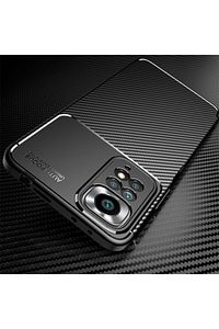 Xiaomi Redmi Note 12 Pro 4g & Note 11 Pro Kılıf Alt Kamera Korumalı Armor Slim Karbon Doku ürün fotoğrafı