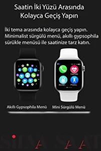 S-t500 Akıllı Saat Son Sürüm Smart Watch Türkçe Menülü Arama Cevaplama Konuşma Özelliği Ios Android ürün fotoğrafı