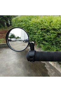 Bisiklet Aynası Scooter Aynası Geniş Açılı Bisiklet Scooter Dikiz Aynası 2 Adet ürün fotoğrafı