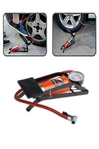 Ayak Hava Pompası Oto Lastik Pompası Ayak Top Lastik Hava Şişirme Lastik Pompası Bisiklet Motosiklet ürün fotoğrafı