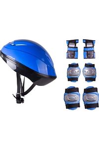 Kask Dizlik Dirseklik Koruyucu Set Paten Scooter Kay Kay Koruyucu Set ürün fotoğrafı